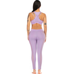 Stripe Mesh Fitness Set